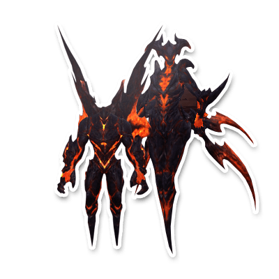 Raging Magma Protector & Angry Heat Protector